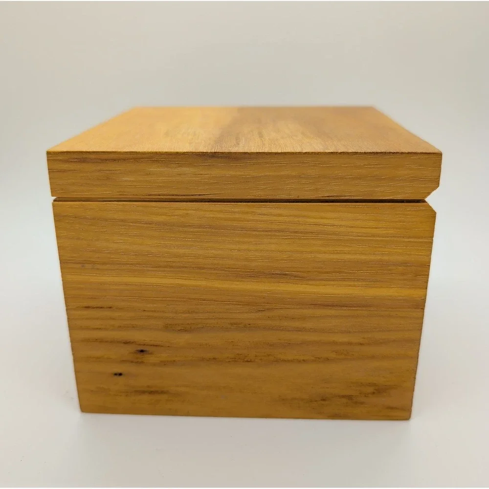 Shinola Detroit Wood Wooden Watch Box ONLY Magnetic Closure Made in USA